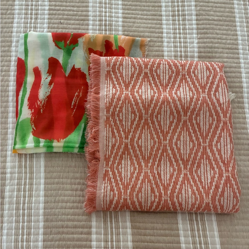 Bundle MADEWELL and BROOKS BROTHERS scarves